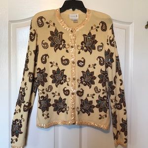 Women’s Just B Sequin Embellished Cardigan